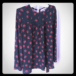 B2G1 Best maternity blouse evah from Loft EUC